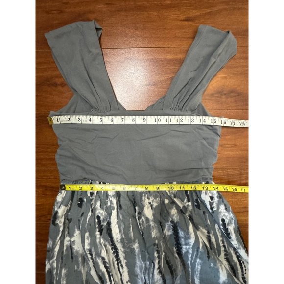 CONVERSE One Star Summer Front Cross Mini Dress Gray Size XL - Picture 7 of 12